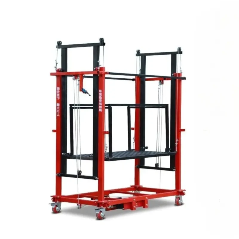 2-8m Electric Ladders & Scaffolding Lift with Wire Rope Sling Professional Scaffolding Spare Motor