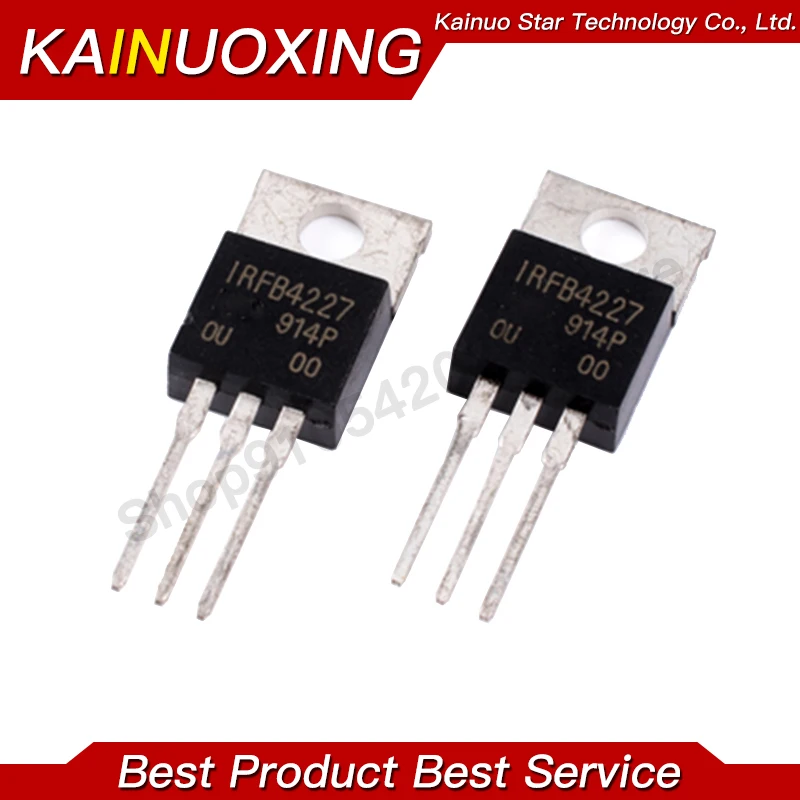 10pcs IRFB4227PBF TO-220 IRFB4227 N-channel 200V/65A MOSFET field-effect transistor