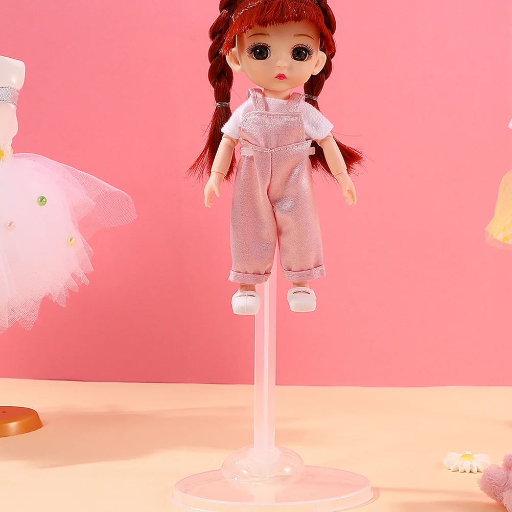 

6Pcs Transparent Stand Accessories Display Racks Easy Installation Stable Support Various Settings Stand Holders