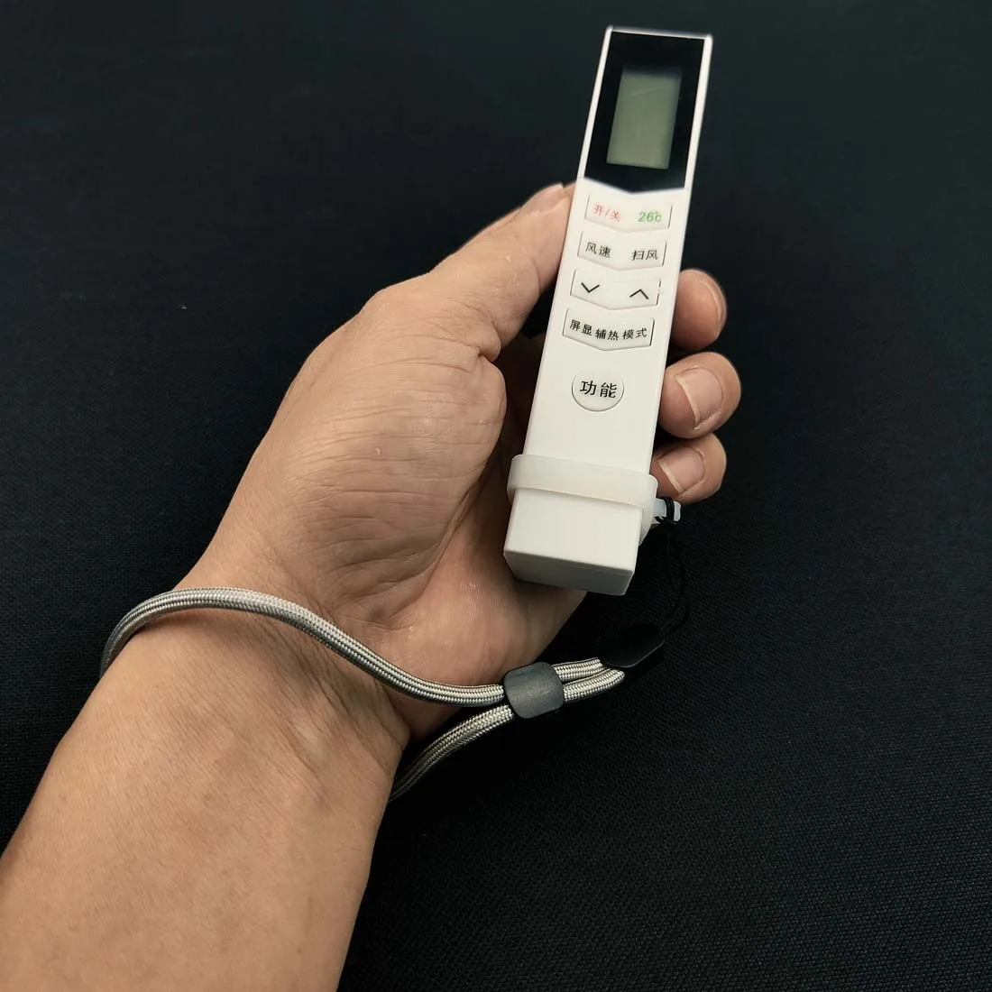 حبل المعصم للتلفزيون الذكي/مكيف الهواء/جهاز تحكم عن بعد عالمي للألعاب حبل مضاد للفقدان مع حلقة شريط مطاطي من السيليكون 40 مم #3