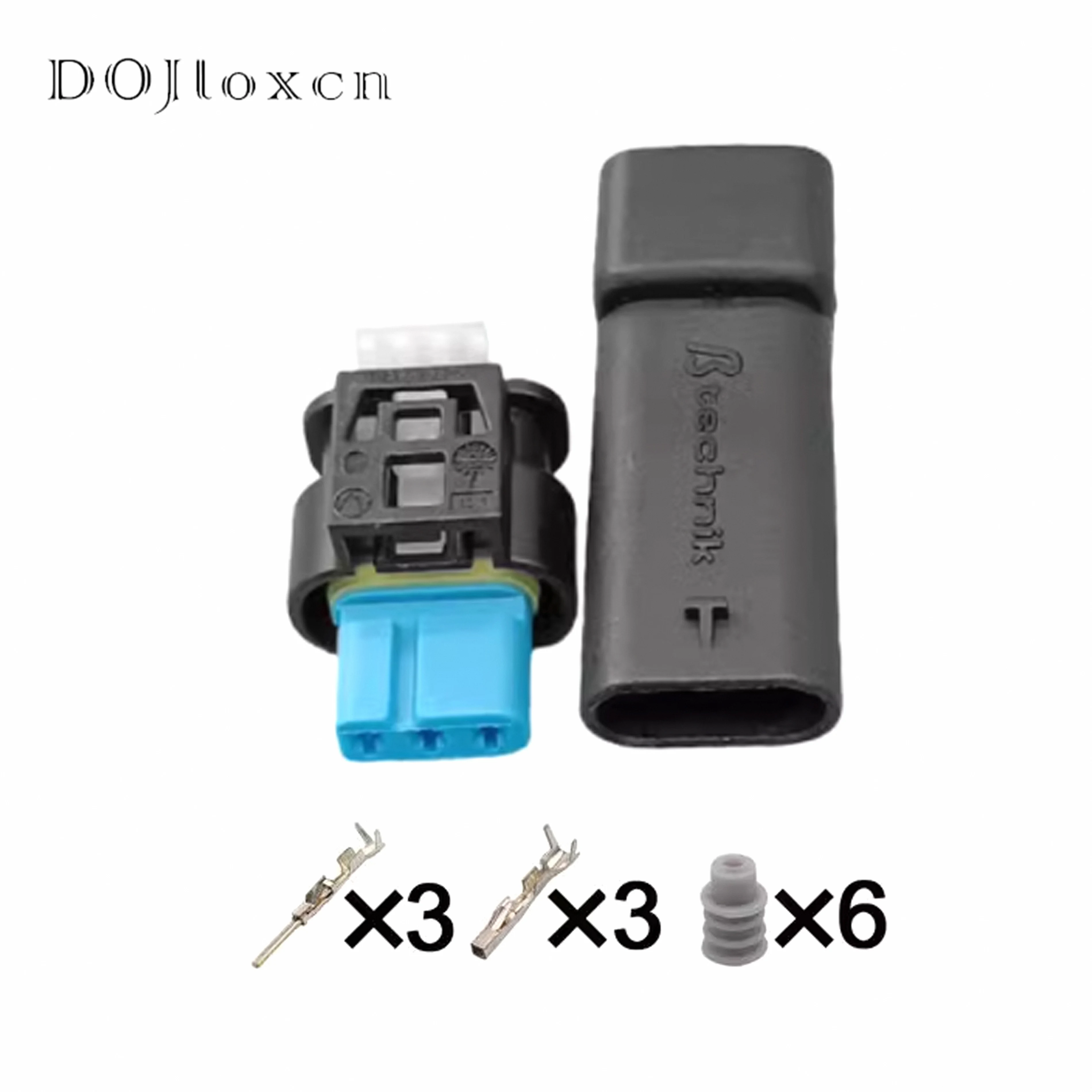 

3 Pin 805-121-523 Car Reversing Radar Camshaft Sensor Connector Waterproof Plug For Buick Chevrolet Opel Fiat 55565709