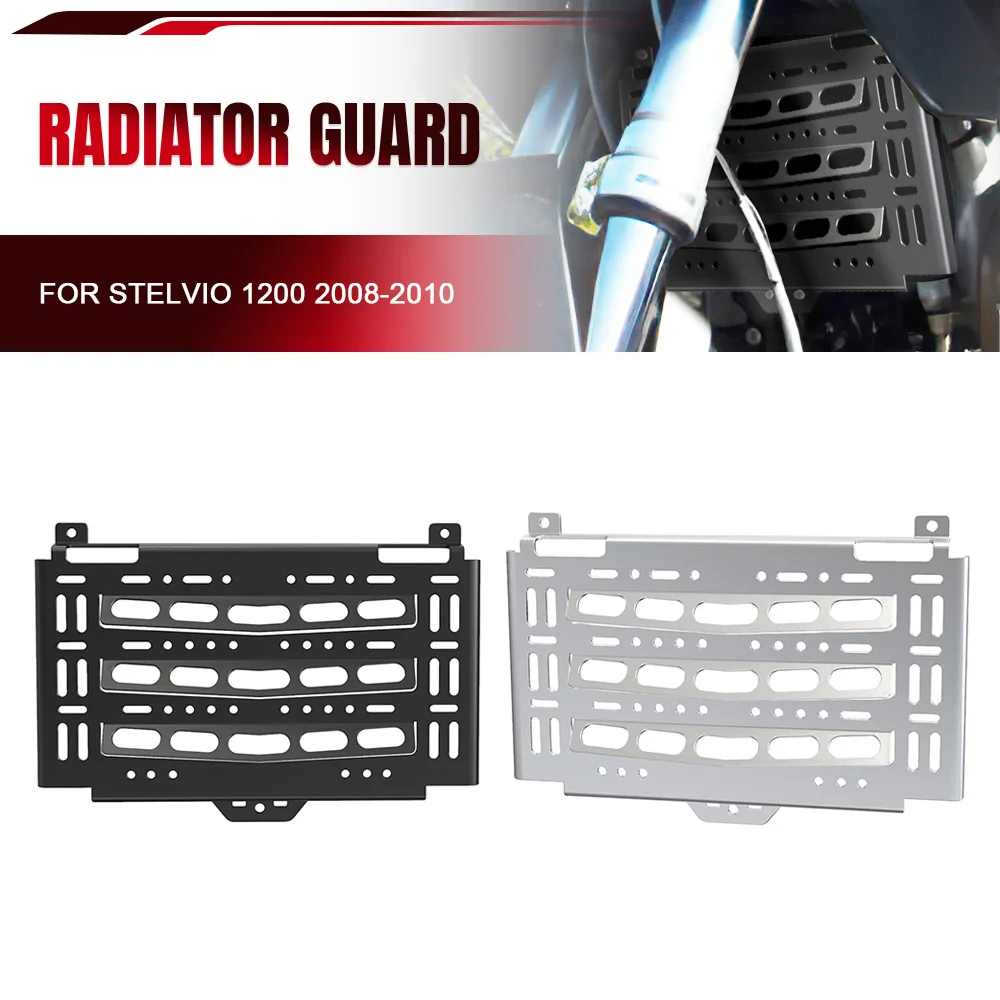 

For Moto Guzzi Stelvio 1200 2008 2009 2010 STELVIO 1200 Motorcycle Radiator Grille Guard Protector Cover Radiator Guard Cover