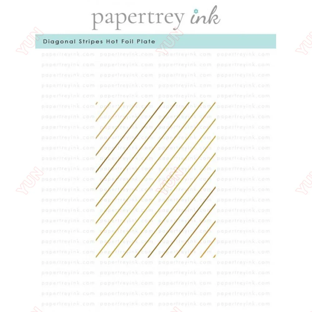 

Diagonal Stripes Hot Foil Plate New Metal Cutting Dies Hot Foil Scrapbook Embossed Make Paper Card Album DIY Craft Decoration