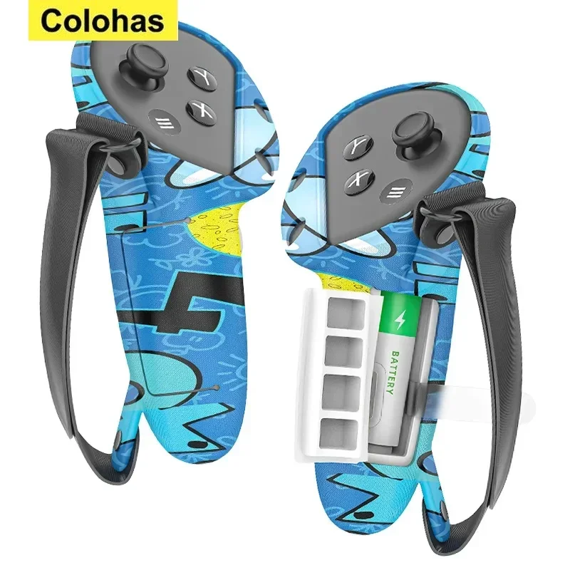 Juego de fundas de silicona para Oculus/Meta Quest 3, accesorios, controlador de auriculares VR, Protector de agarre, tapa de lente, funda facial, máscara para ojos