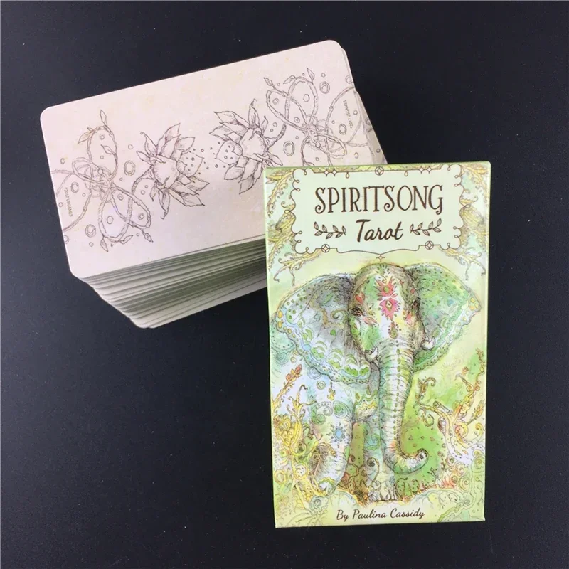 Spiritsong-baraja de cartas de Tarot, juego de mesa de oráculo, entretenimiento del destino, adivinación, Inglés