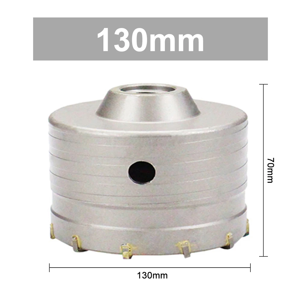 Boren Voor Betonnen Muurgatzaag Sds Plus Schacht Hamerboor Cement Steensnijgereedschap 30-160Mm Metselwerkgereedschap