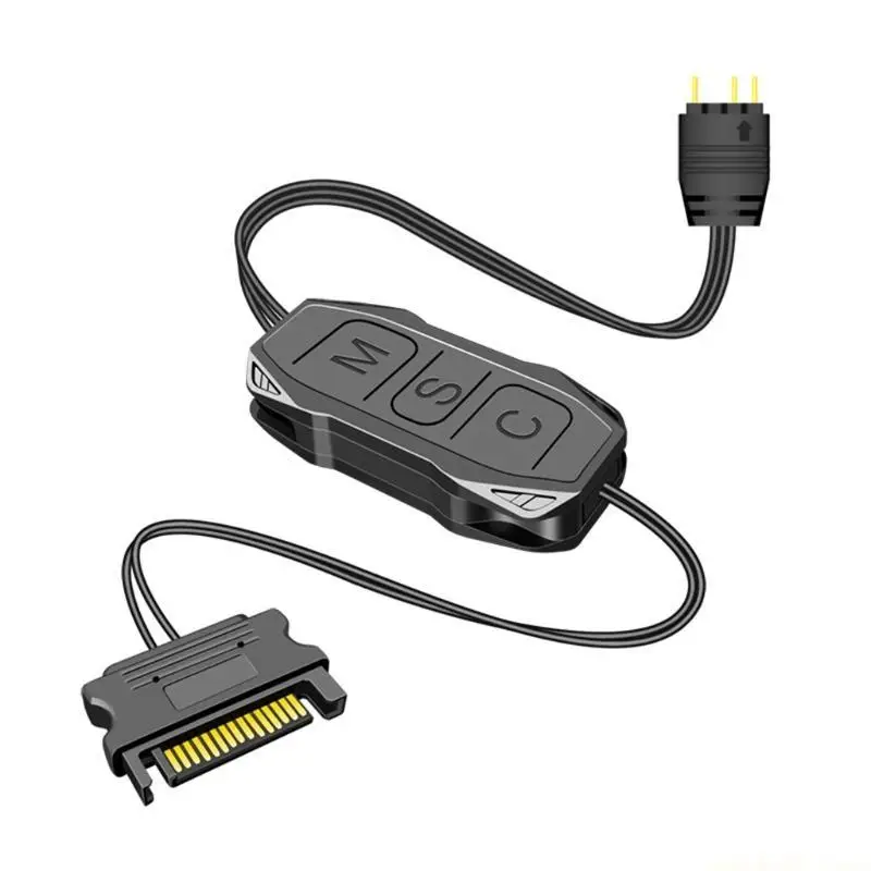 Power Supply 5V 3Pin RGB ARGB Controller Adapter For Computer for Case L