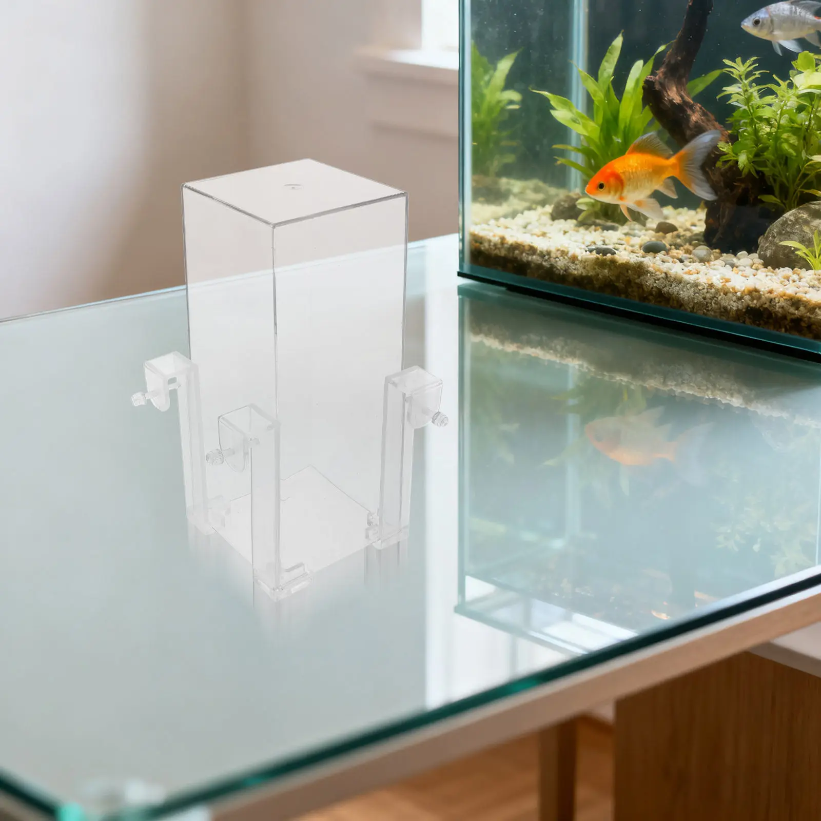 Suspended Fish Tank Aquarium Refill Accessory Clear Decor Water Replenisher Auto System Level Tool Transparent Elevator
