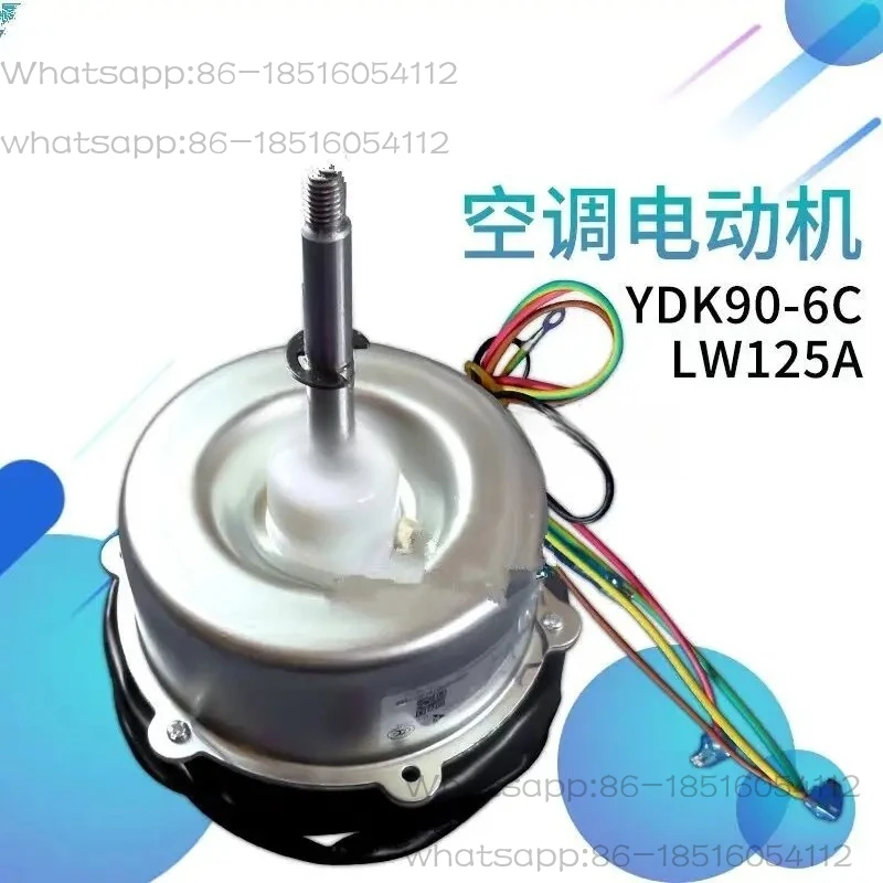

3P Air Conditioner Cabinet Unit External Motor Host Fan Motor LW125A YDK90-6C