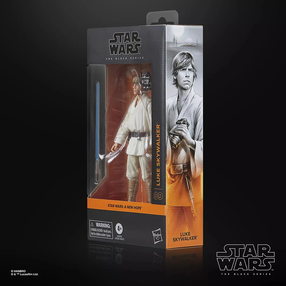 

[В наличии] Коллекционная фигурка Hasbro Star Wars The Black Series Люк Скайуокер (A NEW HOPE) 15 см, отличная модель для коллекционирования, подарок, игрушка