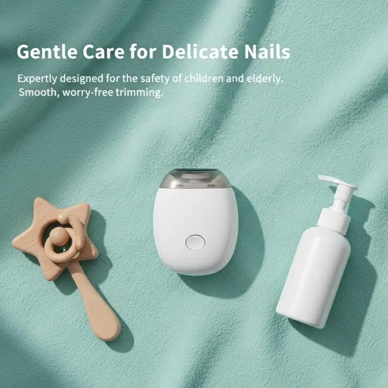 Electric Nail Filer Rechargeable Nail Clipper For Nail Care And Polishing