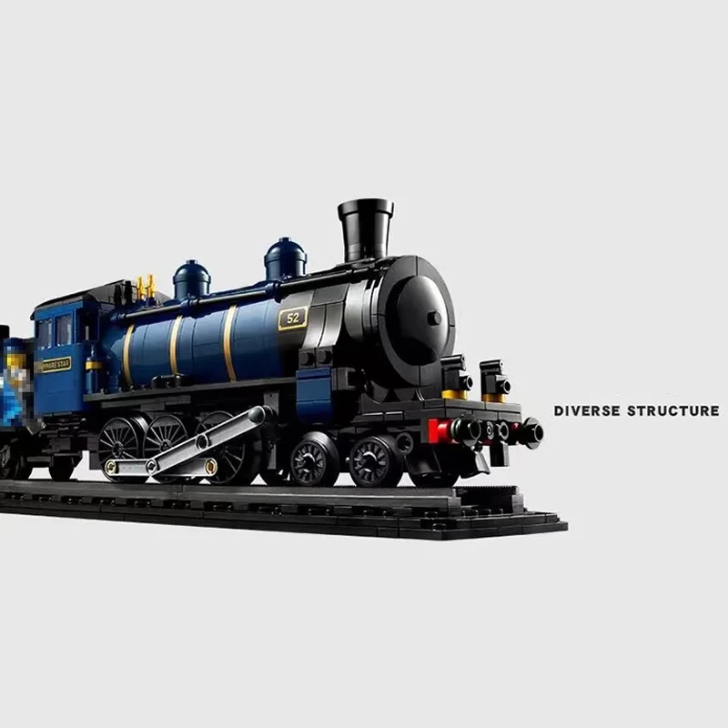 2024 NEW Ideas The Orient Express Train 21344 Building Blocks 140th anniversary luxury train Bricks DIY Toys for Children gifts