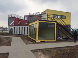 Prefabricated office storage container house insulated shipping container home stay