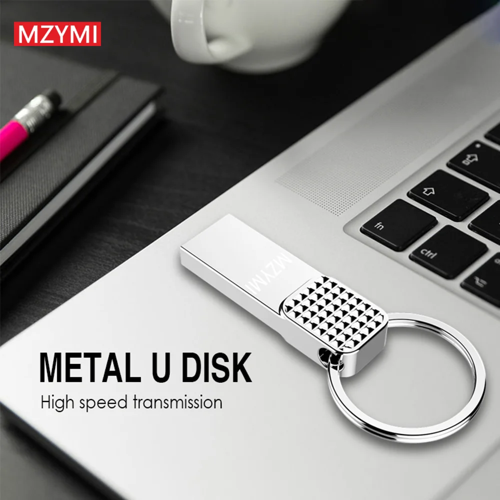 MZYMI Pen Drive 1TB USB3.0 Flash Drive 2TB Mental HighSpeed 512GB U Disk Type-C PenDrive per PC/telefono Memory Stick di archiviazione dati