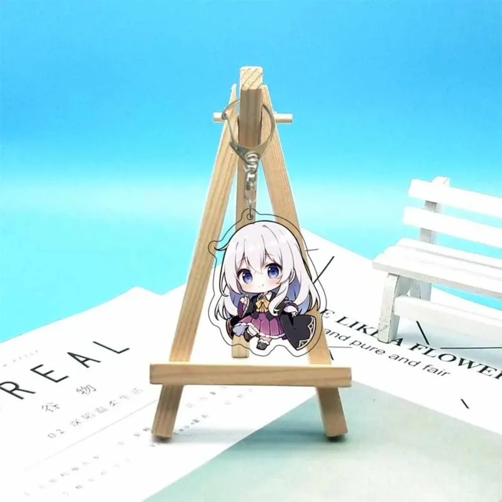 

Diy Wandering Witch: The Journey of Elaina Acrylic Keychain Anime peripherals cartoons Backpack Pendant originality holiday gift