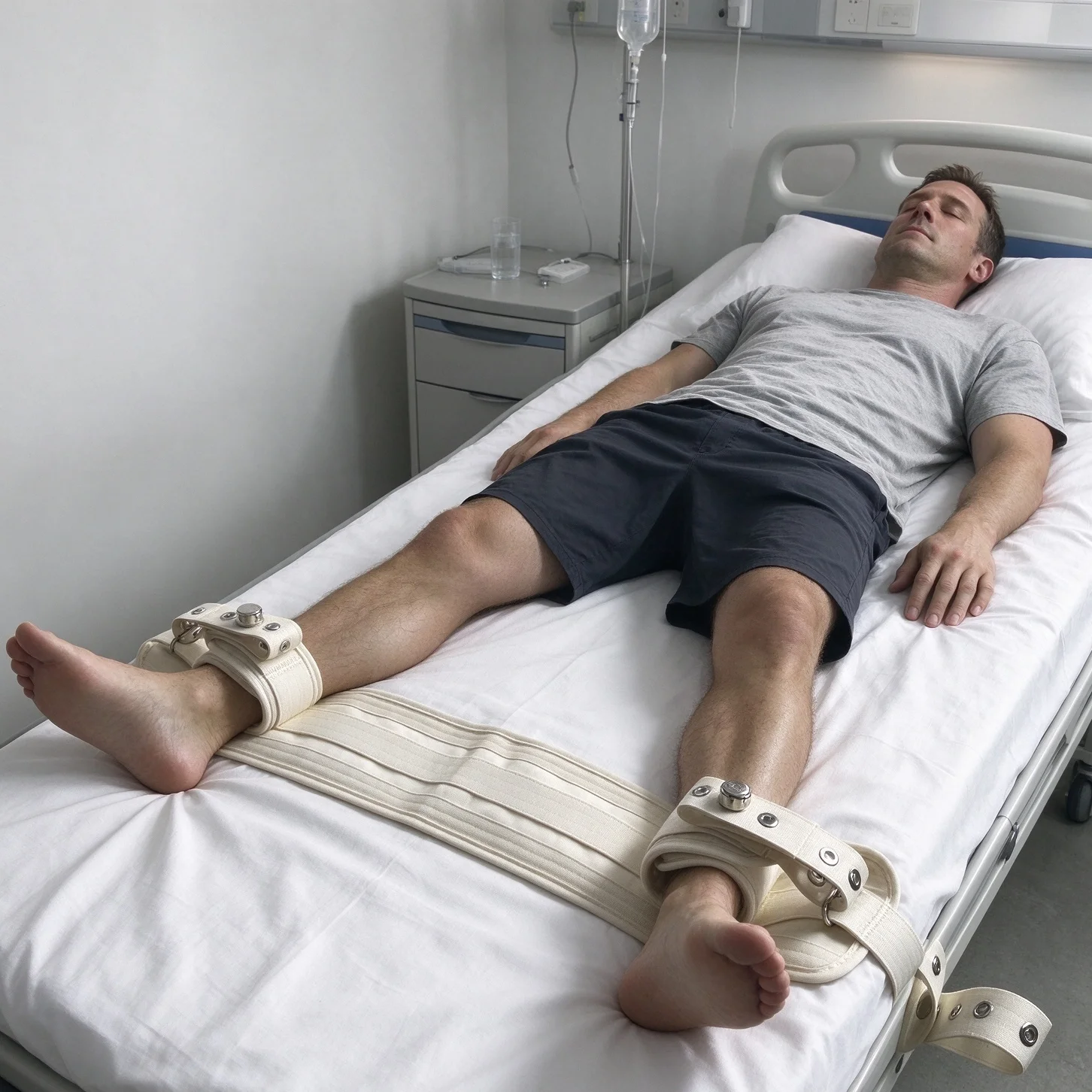 Cotton Magnetic Restraint Belt Medical Restraint Belt Flexible Constraint System Limb Fixed Strap