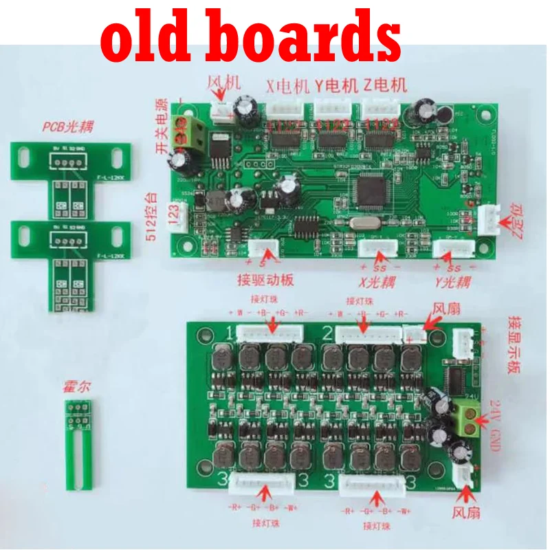 FL Motherboard Boards 19X15W Zoom LED Moving Head Light Main Display Board
