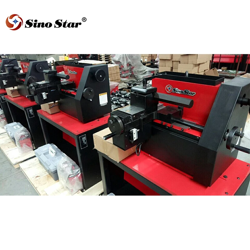 SINO STAR Car Brake Disc Lathe / Disc Drum Lathe Cutting Machine SS-BL9372