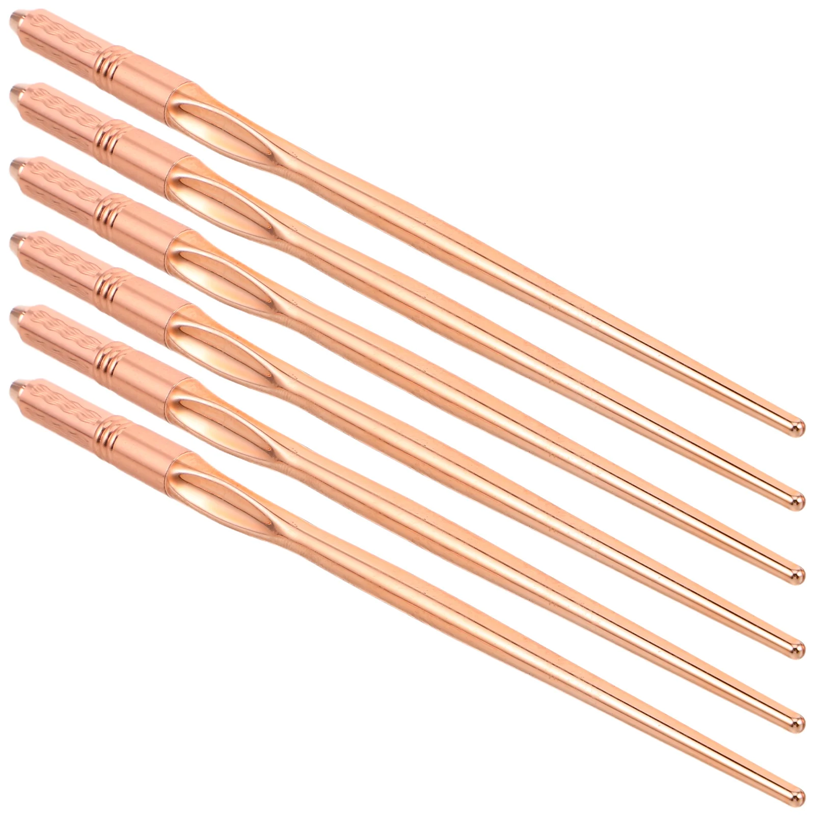 

6Pcs Microblading Pen Manual Eyebrow Tattoo Tool for Salon Use Precise Positioning Microblade Hand Tool Portable Makeup Supplies