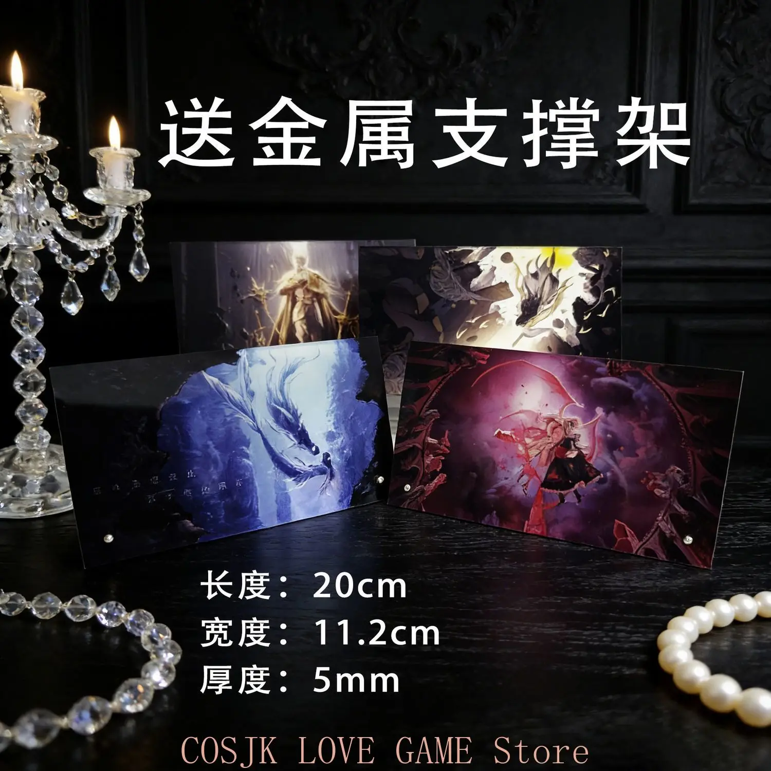 

Game Love and Deepspace Rafayel Zayne Xavier Sylus Caleb Cosplay Anime Acrylic Stand Brick Cartoon Desktop Ornament Fans Gift