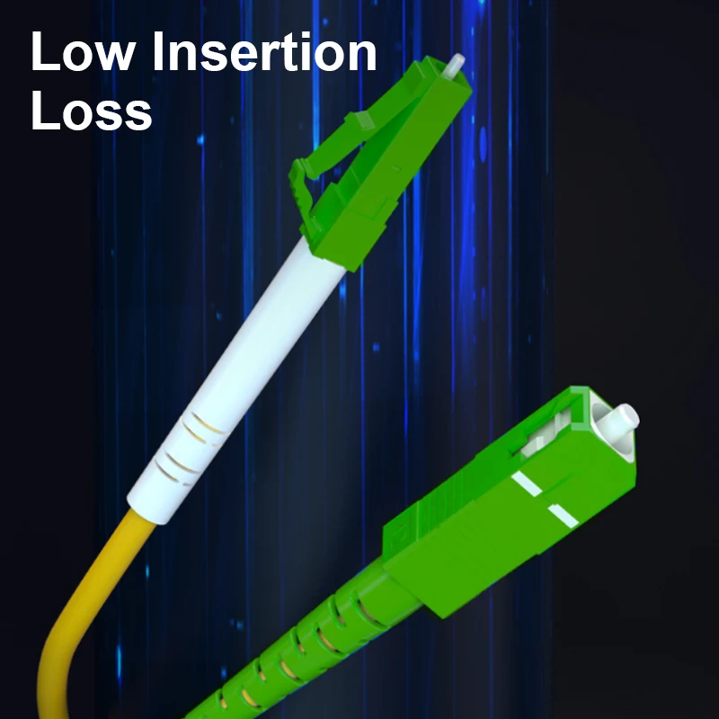 ONTi-Cable de conexión de fibra óptica SC/APC-LC/APC, 0,5-100m, 2,0mm, OS2 monomodo, SM, puente de fibra óptica simple FTTH