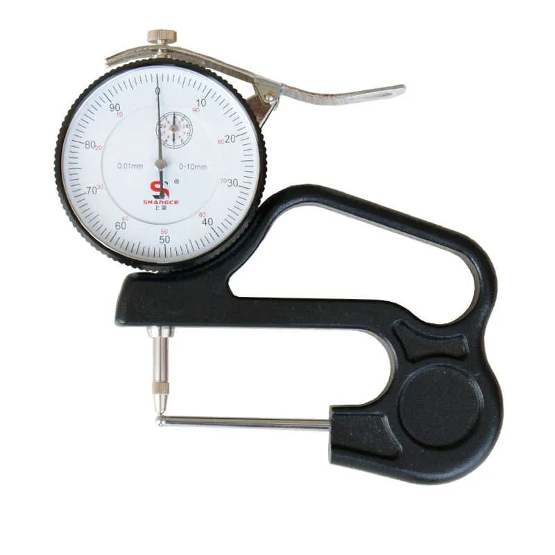 Measuring Machinery 0-10-60mm Thickness Gauge Pointer Tube Thickness Tube Wall Gauge Thickness Gauge Large Span
