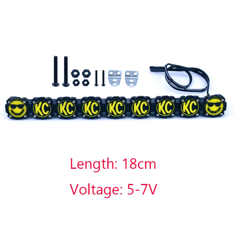 LED Simulatie Daklichten voor 1/10 RC Crawler Auto Traxxas Trx4 Axiale Scx10 Yikong RC4WD D90 Croboll MK07 MJX H8H