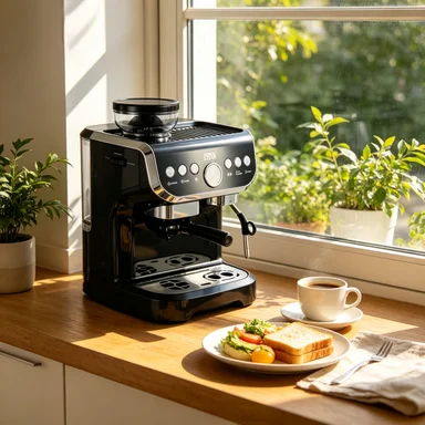 High End Fully Automatic Coffee Machine With Milk System 2 Group Yellow Drip For Home Hands Barista Brewing