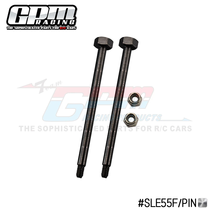 

GPM Medium Carbon Steel Front Suspension Outer Pins For TRAXXAS 1/8 4Wd Sledge