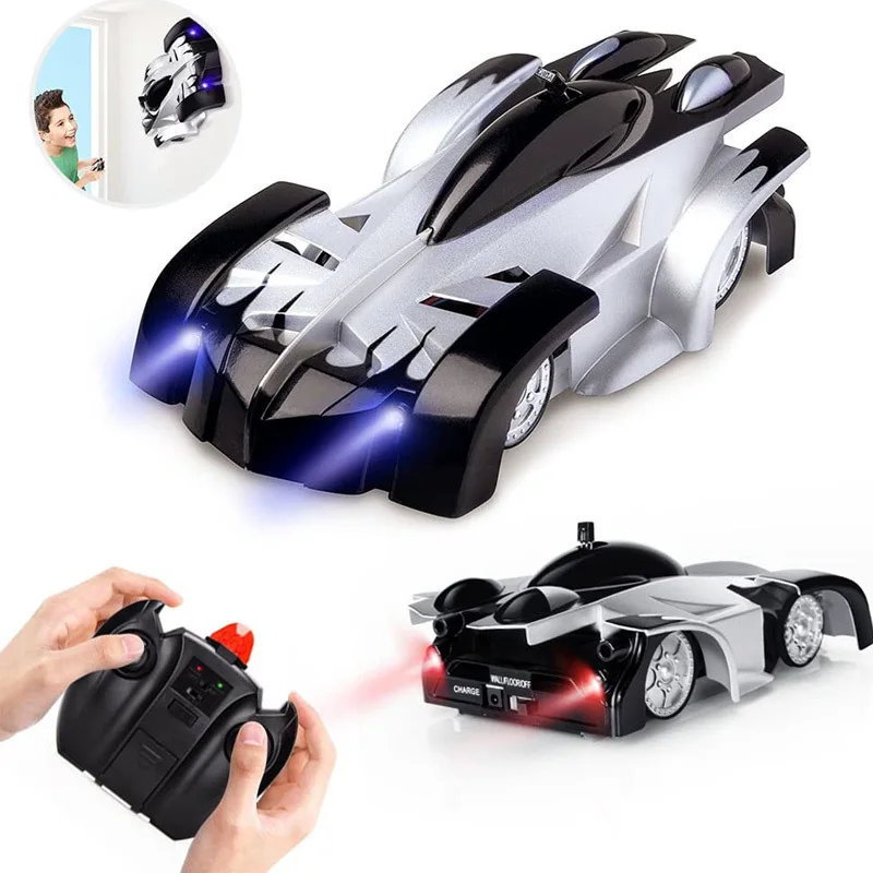 Remote Control Car Electric Wall Climbing Car Can Drive on the Wall RC Racing Car 360° Rotat Drift Stunt Toys Boy Birthday Gift