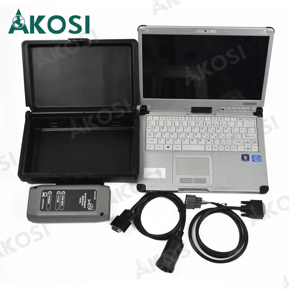 V1.73 .3 Excavator Diagnostic Tool for JCB Electronic Tool DLA Master Agricultural Diagnostic Scanner with CFC2 Laptop