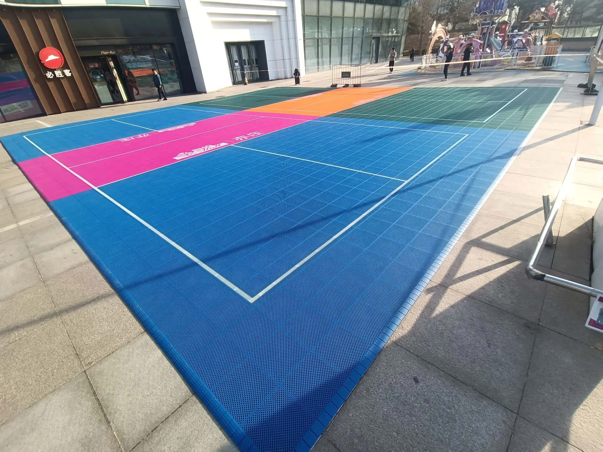 

Pickleball Court Plastic Flooring Indoor and Outdoor Sports Flooring Tiles Mat
