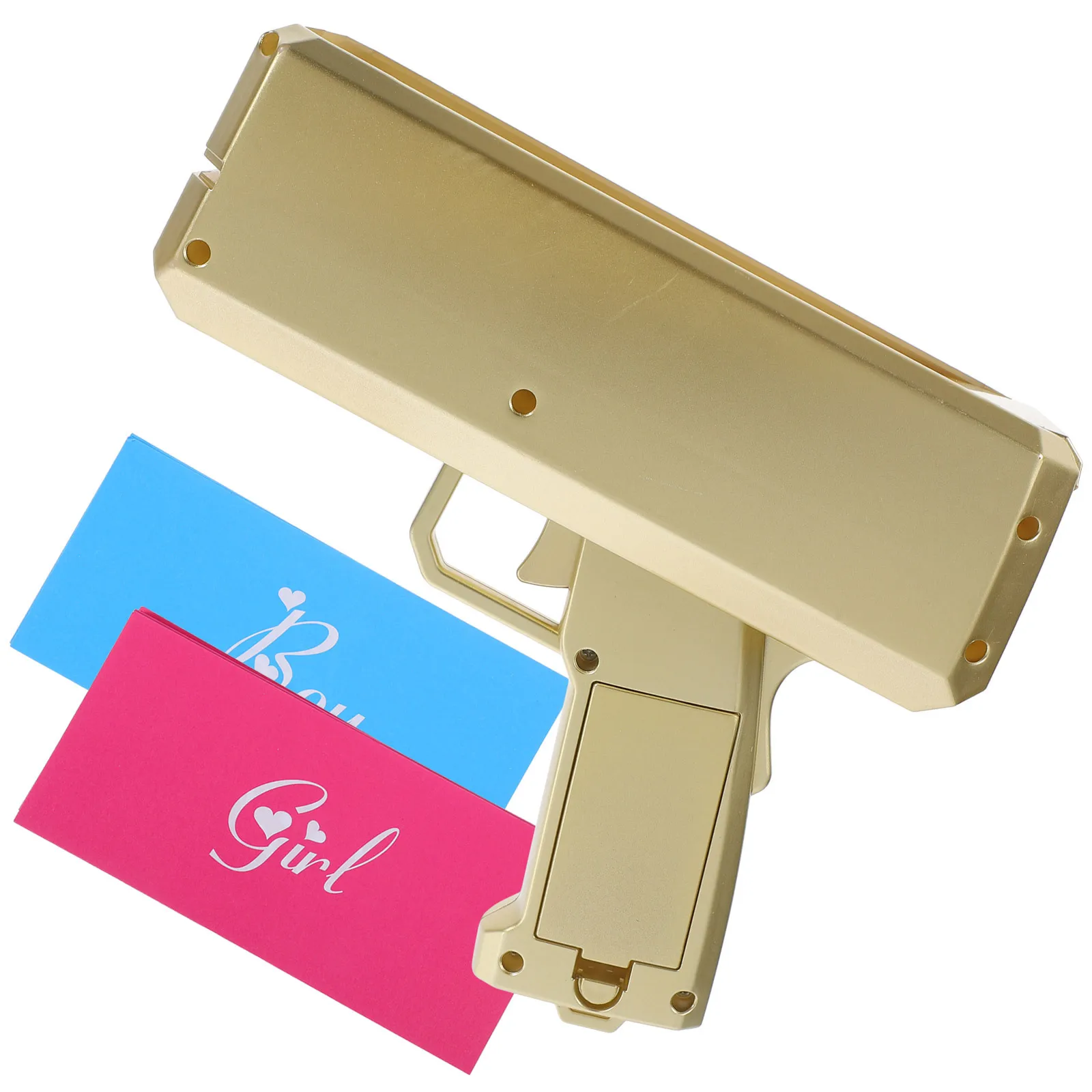 1Set Geschlecht offenbaren Shooter Papier Konfetti Launcher oder offenbaren Party Versorgung Dusche Geld Shooter Prop