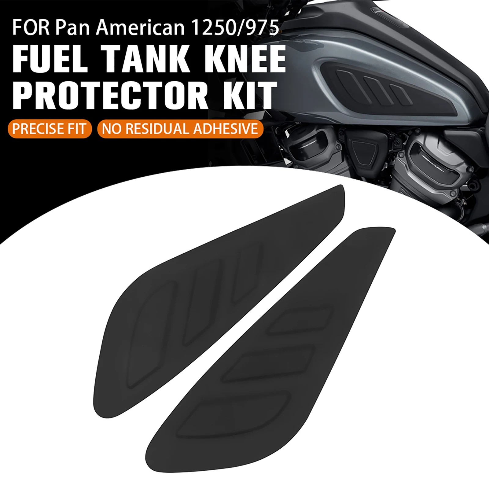 Motorcycle Side Fuel Tank Knee Pad Kit Protector For Pan America 1250 RA1250 PANAMERICA1250 Sportster S RH1250S 2020-2024 2023