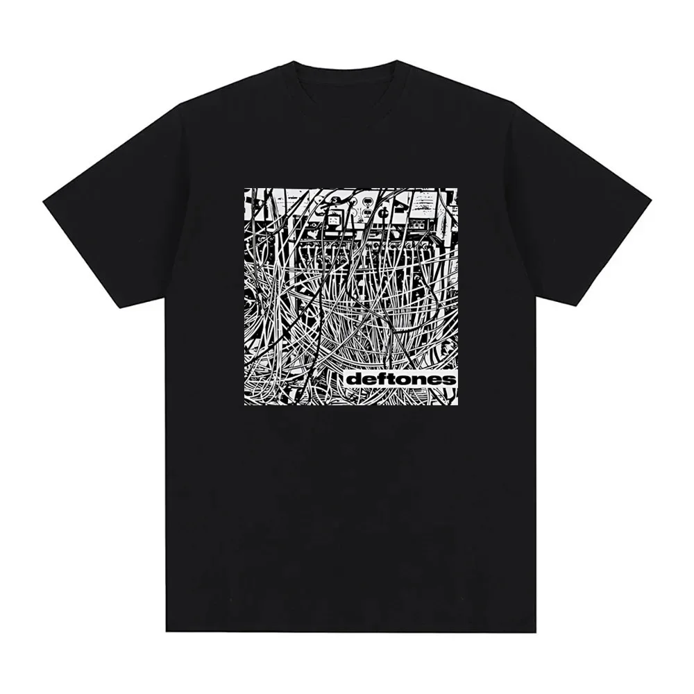 ديفتونز أسلاك تي شيرت الصيف ديفتونز نفس النمط تي شيرت Harajuku جودة عالية القطن الجرافيك الطباعة Camisetas تيز