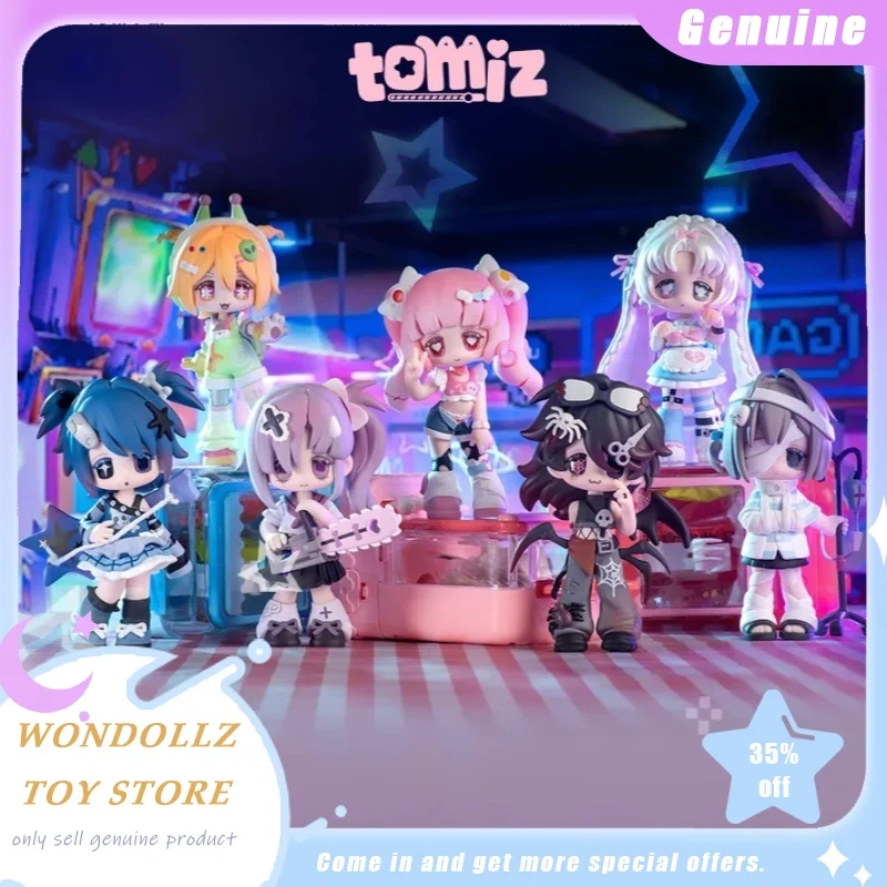 

Подлинная серия Simontoys Tomiz, милые домашние животные разных размеров, глухая коробка, коллекция кукол Kawaii, модель, украшение для рабочего стола, подарок
