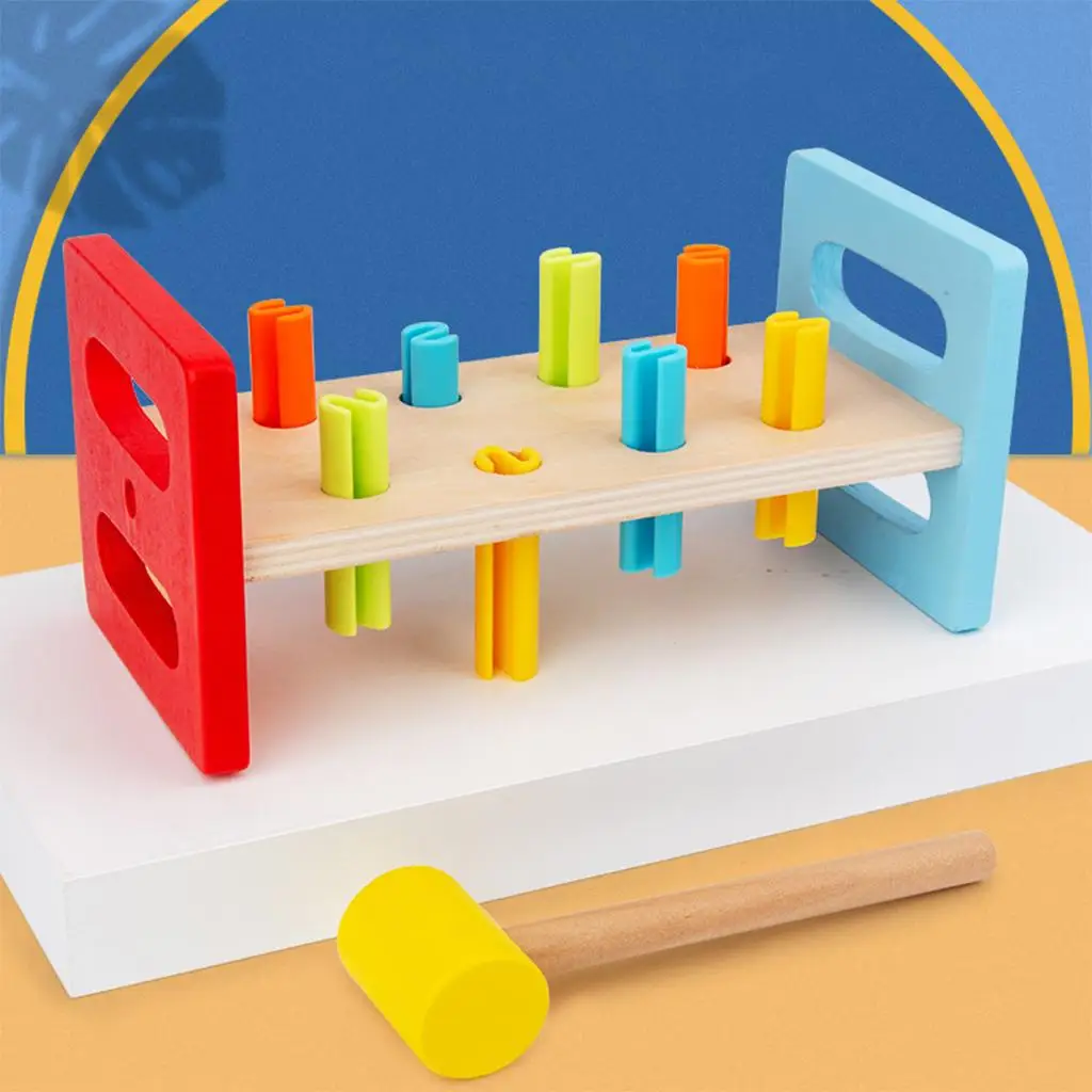 

Деревянная скамейка, образовательные игровые наборы, многоцветная ворсовая платформа для вождения для детей