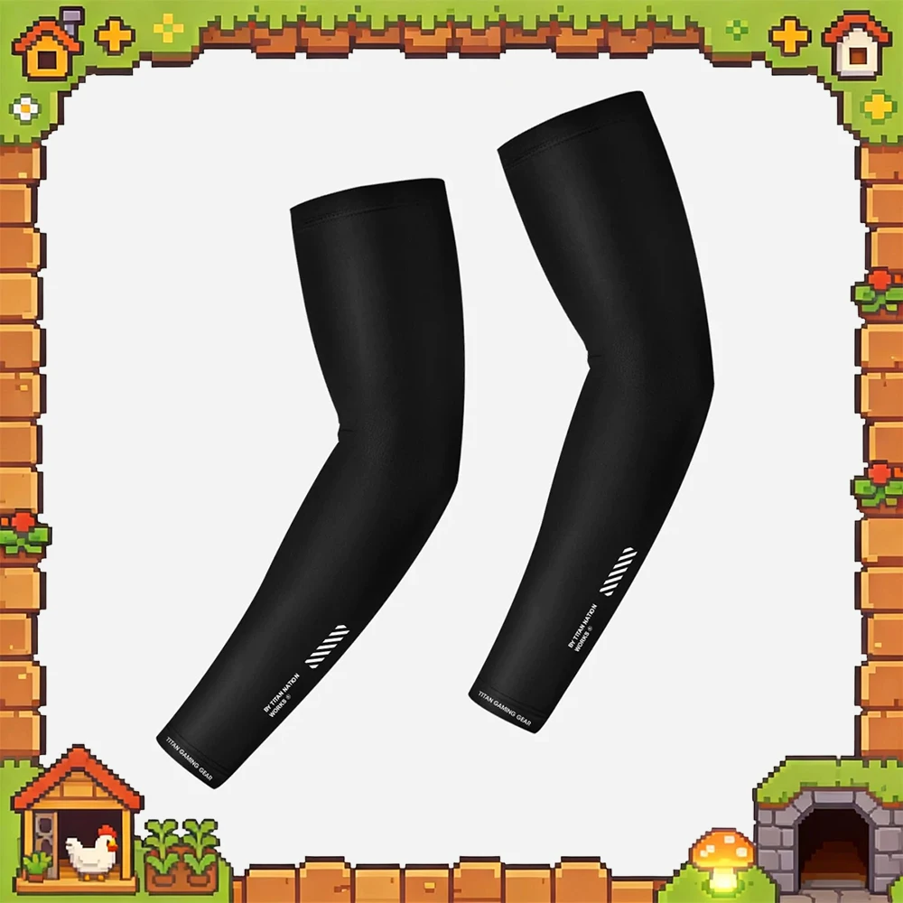 TitanNation FPS E-sports Special Ice Sleeves Adopt High Elastic Breathable Silky Fabric High Elasticity E-sports Ice Sleeve Gift
