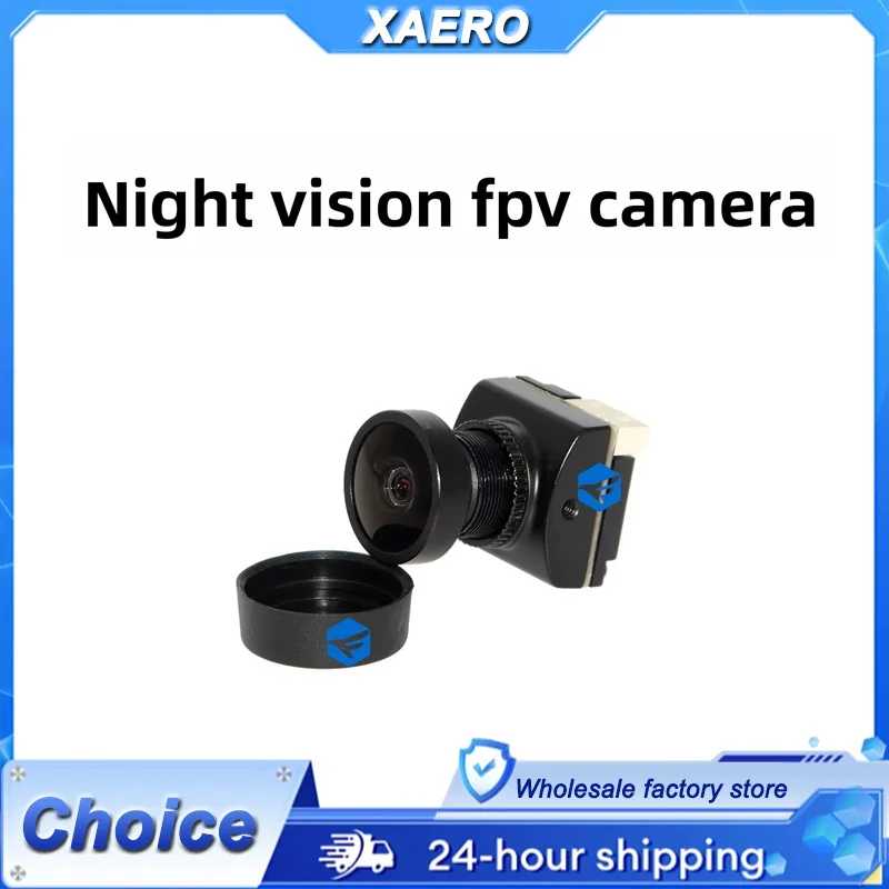 

FPV-камера ночного видения 19–5,8G, аналоговая для полетов при слабом освещении, улучшенная для дрона и ночного полета с фиксированным крылом