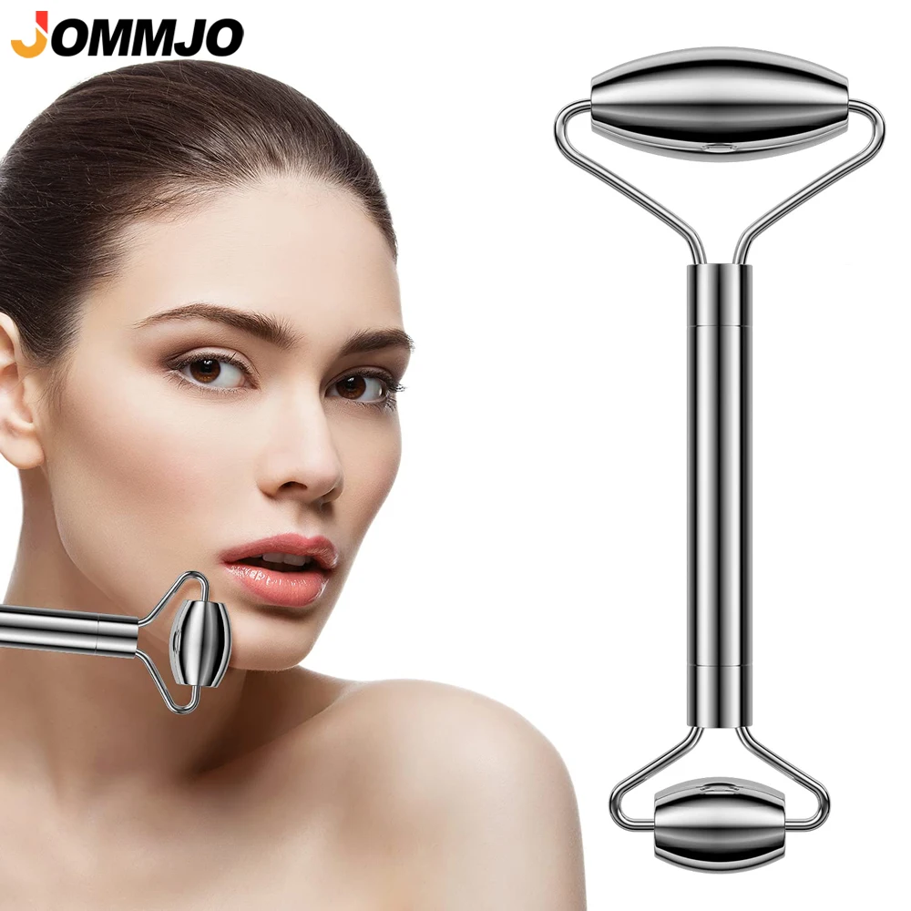 

Stainless Steel Face Roller - Facial Roller Massager Skin Care Roller Tools for Face Eyes Neck, Relieve Fine Lines and Wrinkles