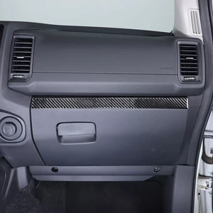 Đối với Nissan Frontier 2022-2024 Sợi carbon mềm Co-pilot Glory Hộp lưu trữ Garrison Sticker Phụ kiện xe hơi 8 Cổng bán hàng chính Găng tay Nissan Frontier - №6