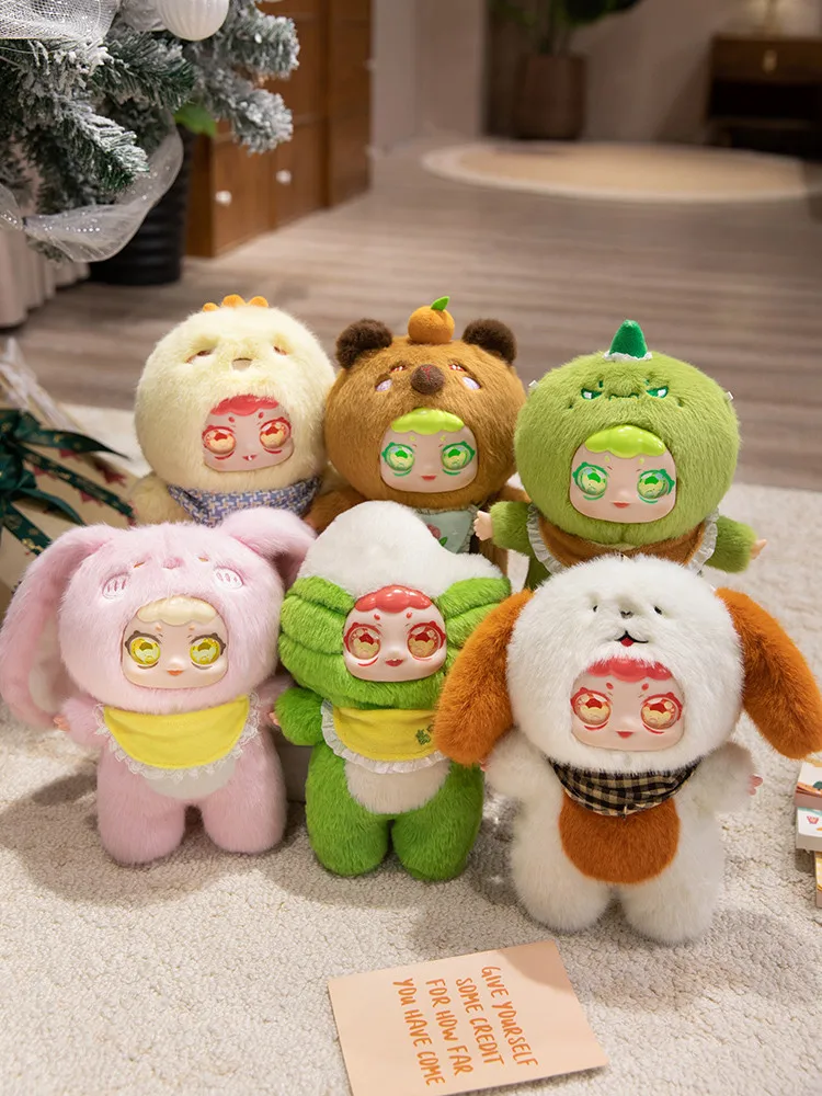 

Коллекционная слепая коробка Kawaii Fruits — очаровательные мягкие фигурки животных в качестве подарков на день рождения