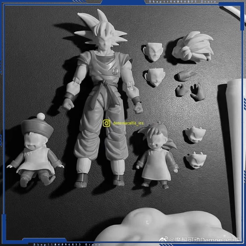 

Demoniacal Fit Dragon Ball S.H.Figuarts SHF Son Goku Son Gohan Kid Kintoun Exclusive Edition Anime Action Figures GARAGE KIT
