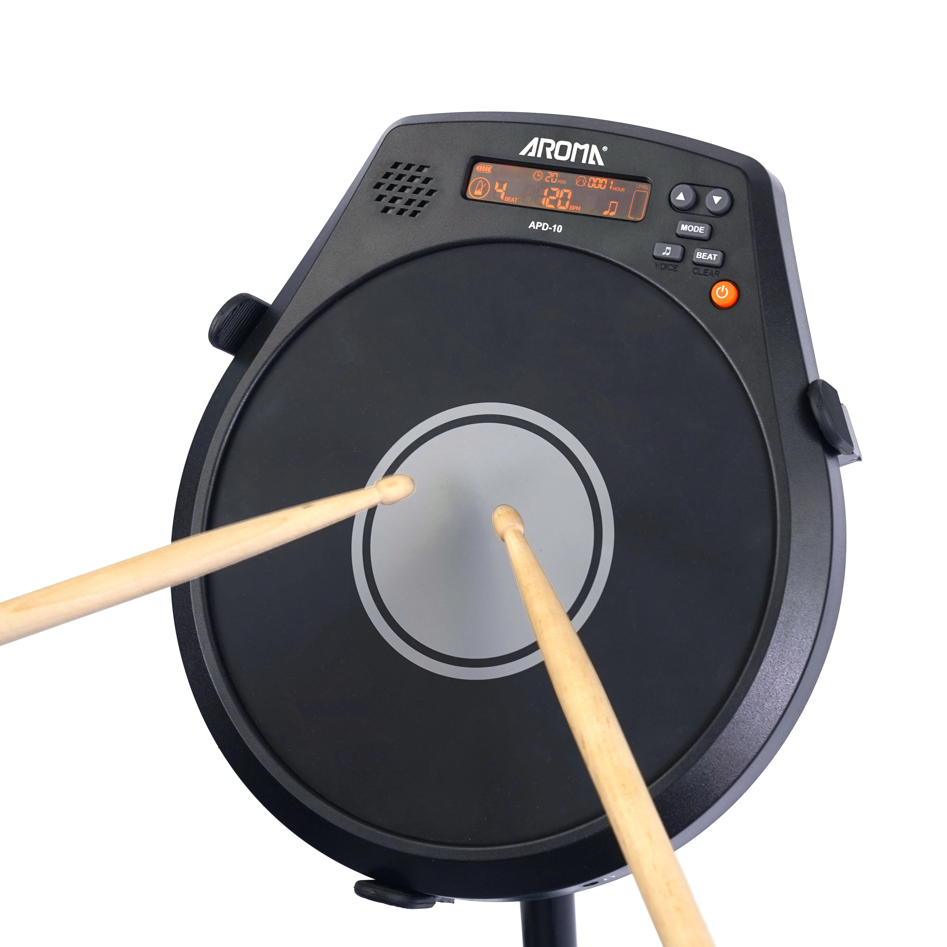 

Hooqu Eletronic Drums Practice Drum Pad Aroma Digital Drum Pad