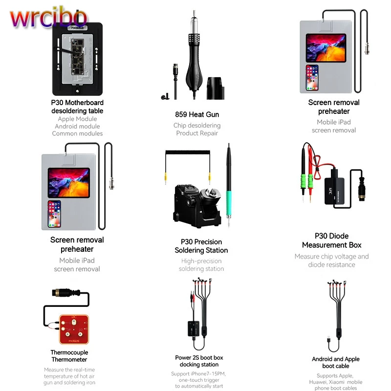 

i2C P30 Power Supply Host Expansion Modules DC Power Boot Line/ Desoldering Station/Motherboard Layered Platform/Battery Repair