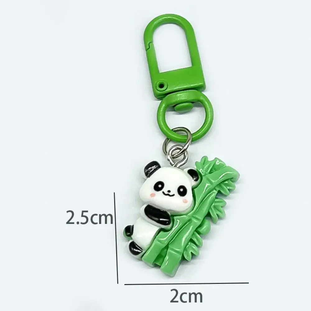 Simplicity Cartoon Panda Keychain Creative Gift Panda Pendant Durable Mini Bag Accessories