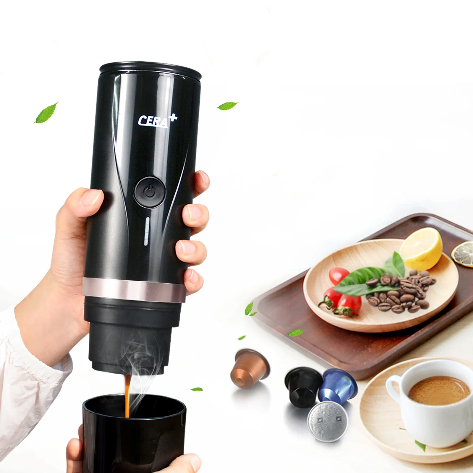 

Factory Mini Italian smart coffee makers USB 3 in 1 Automatic Espresso Cafetera Portable Coffeee Machine Espresso