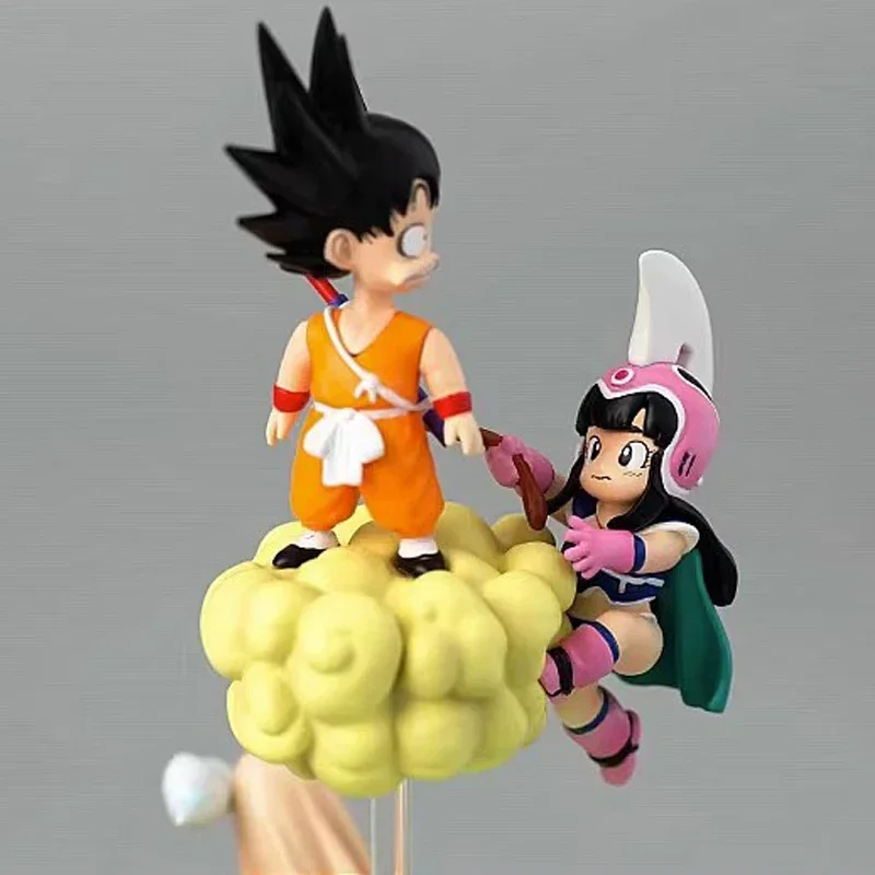 

Dragon Ball Anime Action Figure Goku Figurine Chichi Pvc Statue Cute Doll Gk Toys Gifts Collectible Model Decoration