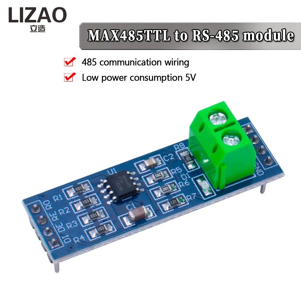 MAX485 Module RS-485 TTL to RS485 MAX485CSA Converter Module For Arduino Integrated Circuits Products