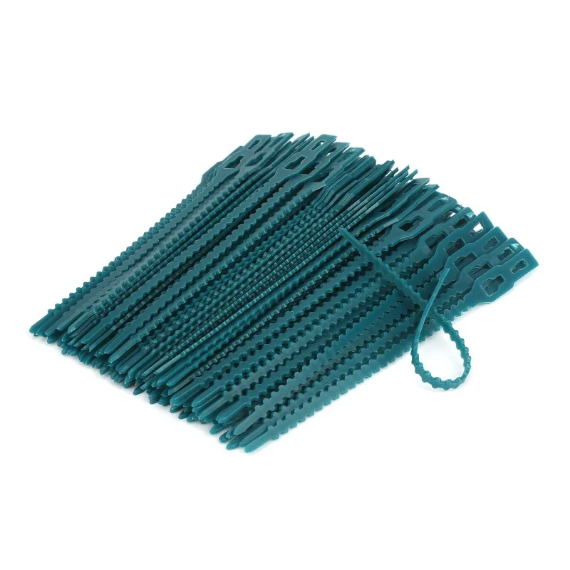 Reusable Garden Cable Ties Plant Vine Tree Shrubs Support Fastener Locking Nylon Adjustable Zipper Cables Ties Organizer Tools